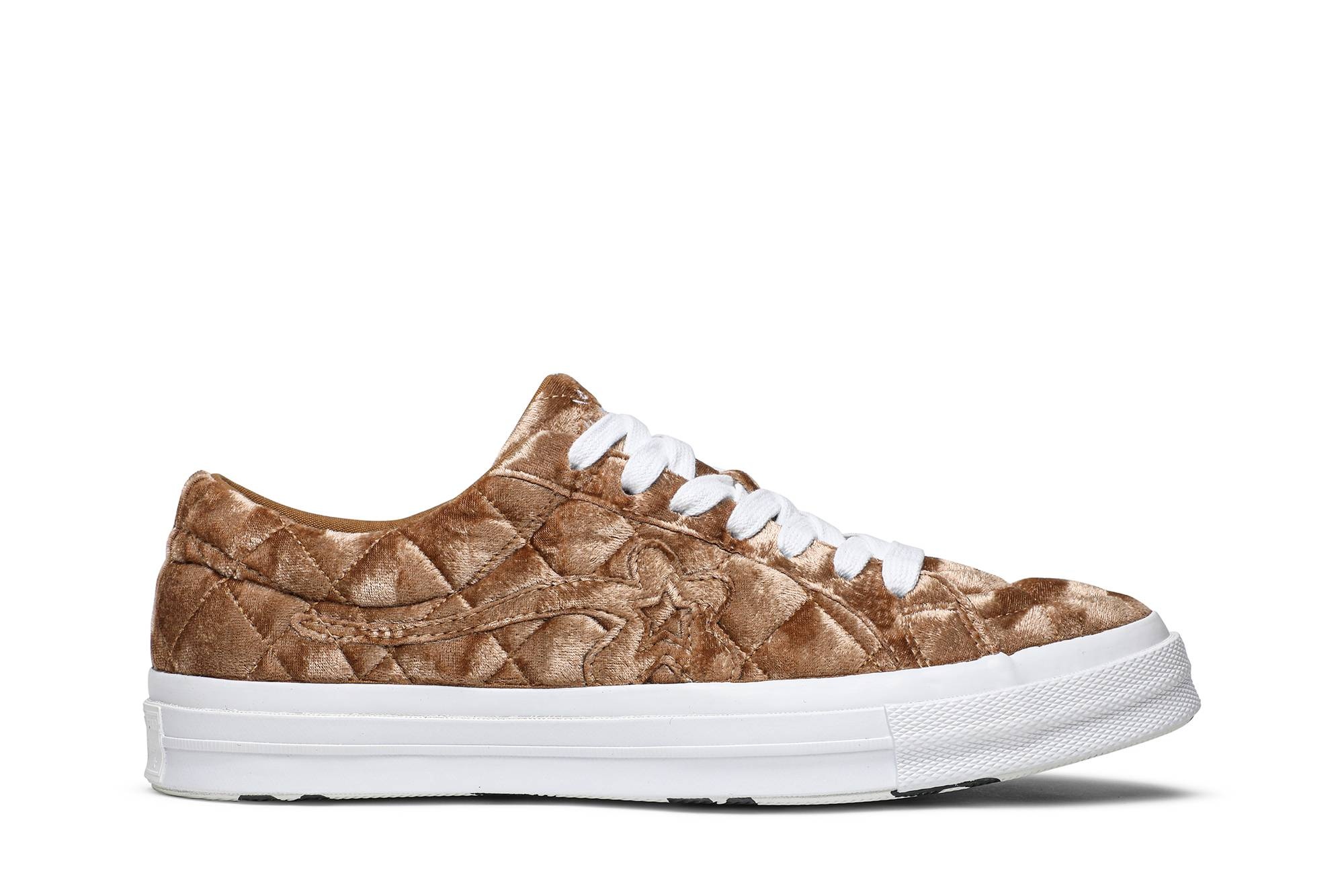 Golf Le Fleur x One Star 'Quilted Velvet Brown' - 1