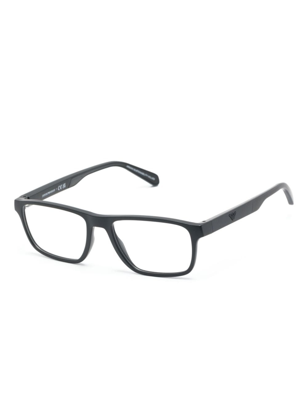 EA3233 rectangle-frame glasses - 2