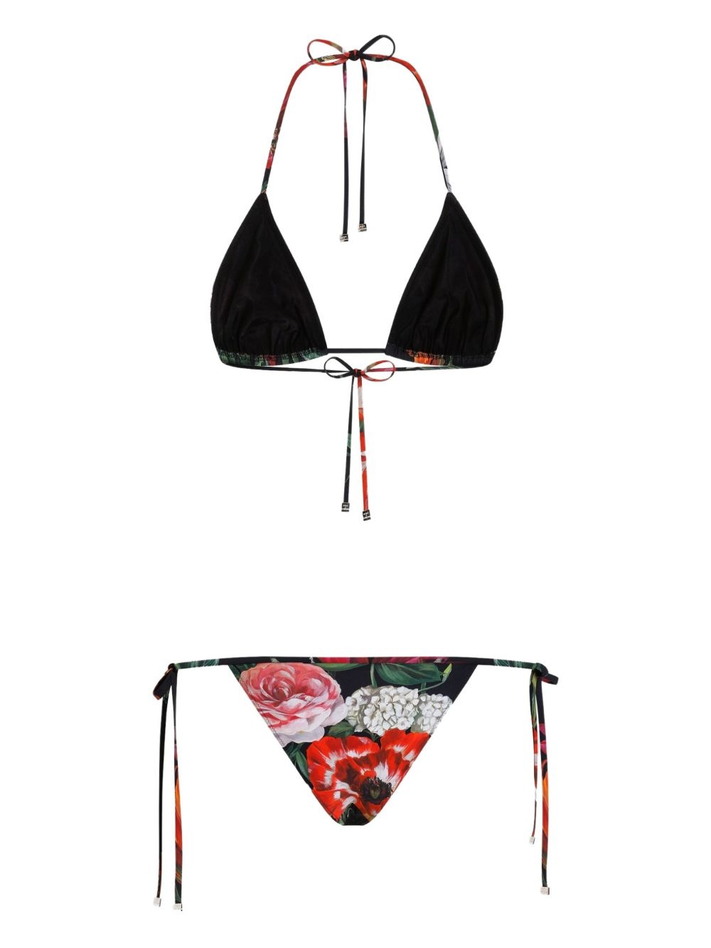 floral-print bikini set - 2