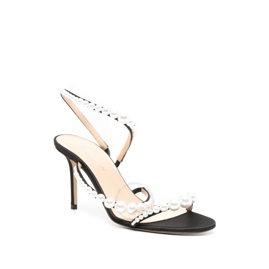Mach & Mach Sirene Strappy Pearl Sandals - 2
