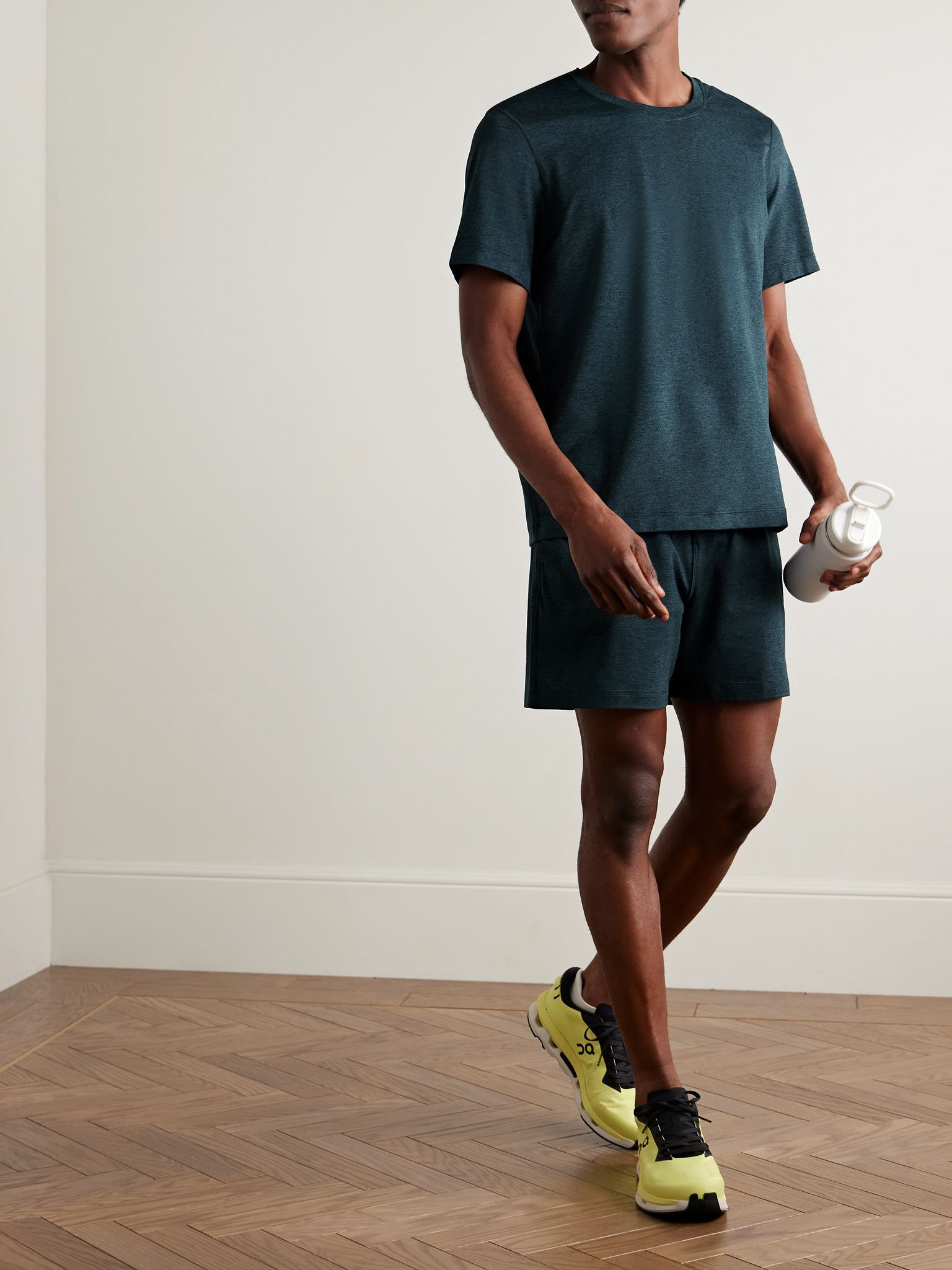 Stretch Recycled-Jersey T-Shirt Navy - 2