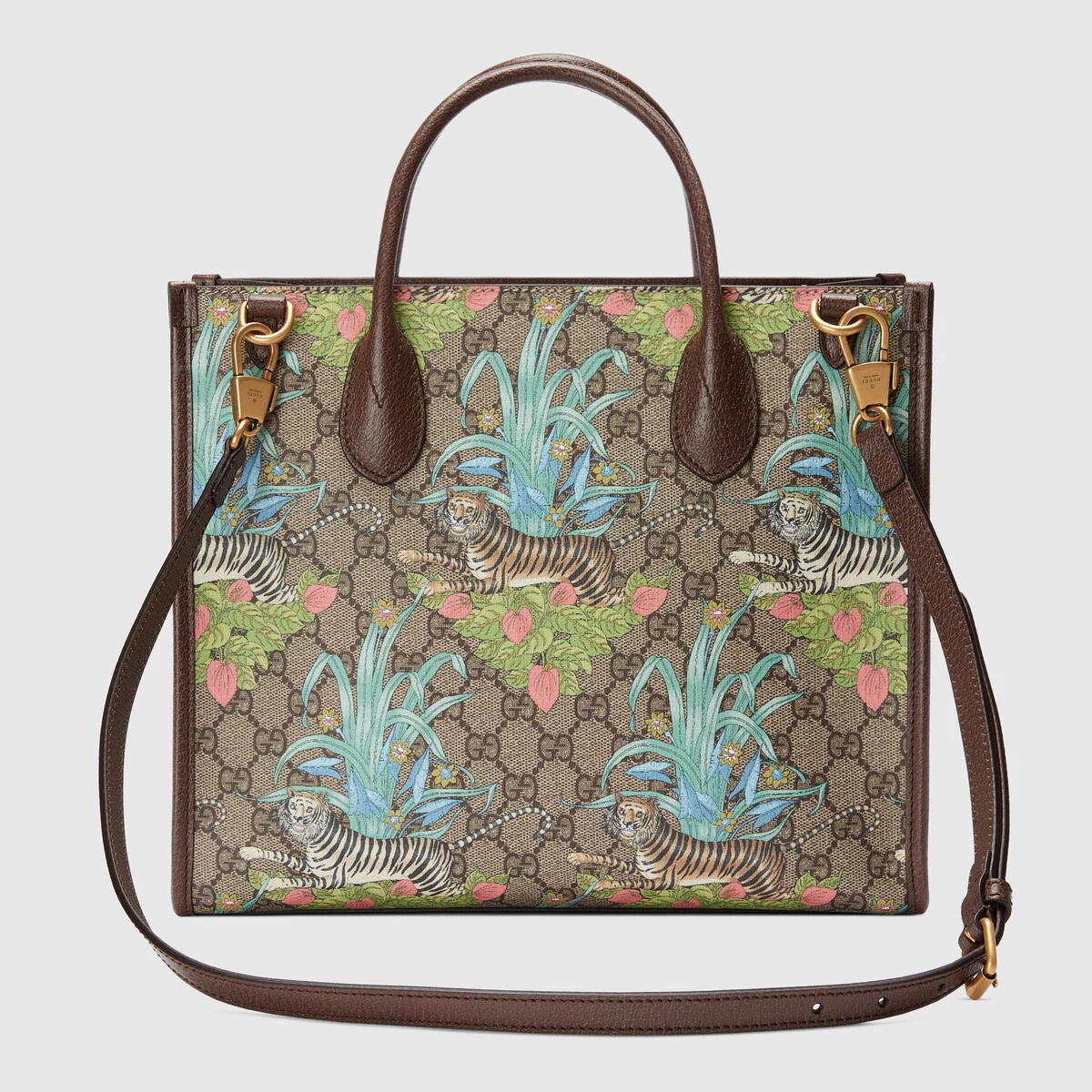 Gucci Tiger GG small tote bag - 3