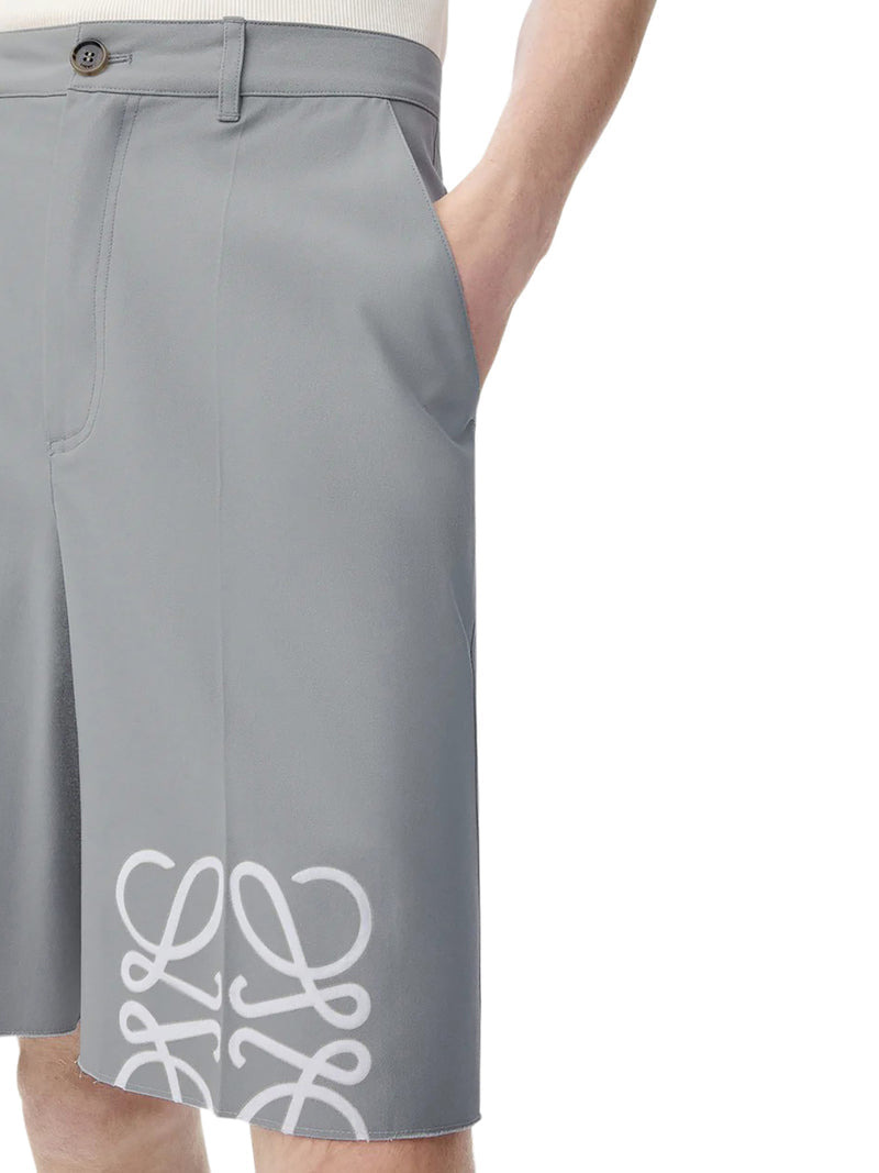 Loewe Men Cotton Anagram Shorts - 5