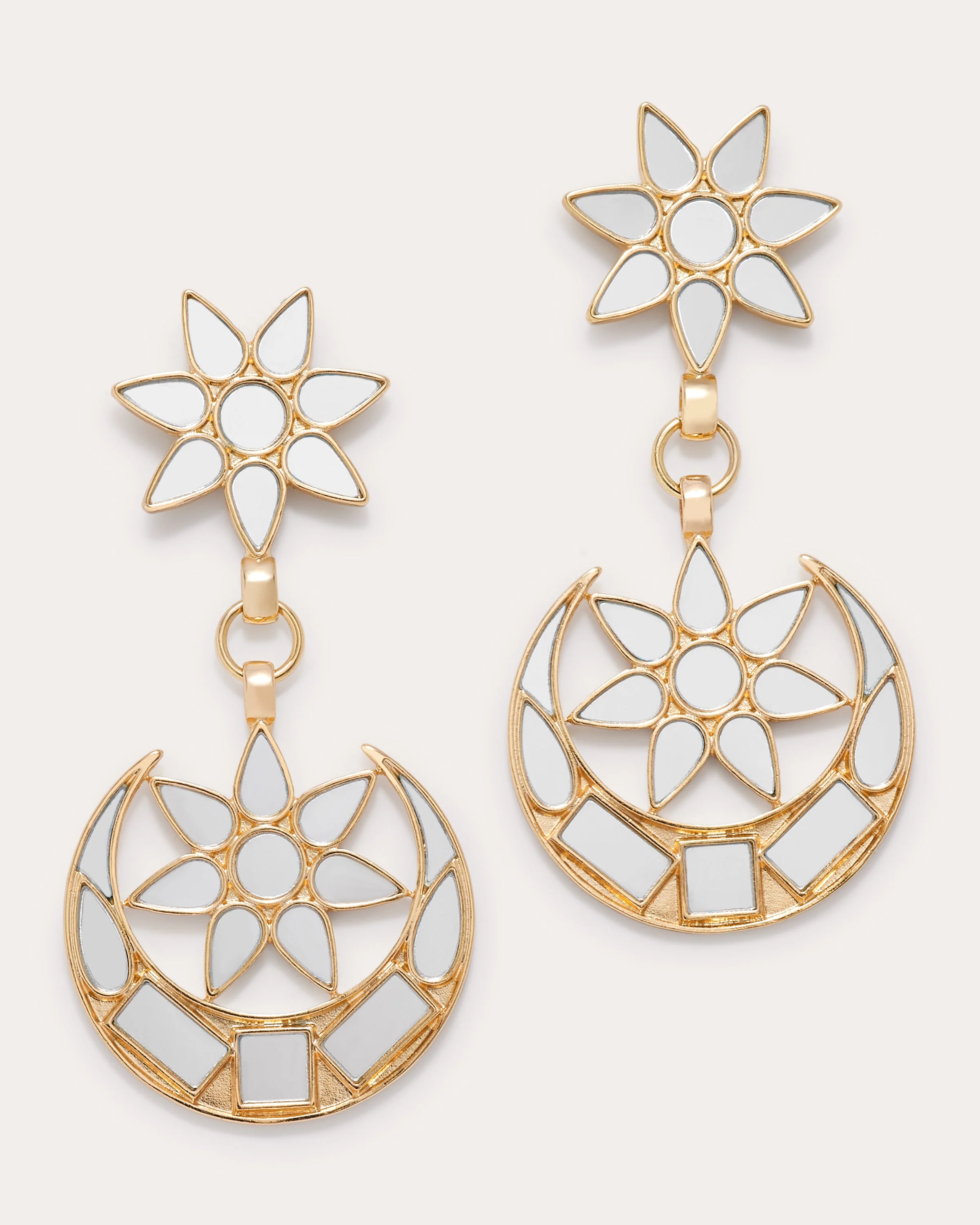 Starlett Mirrored Earrings - 1