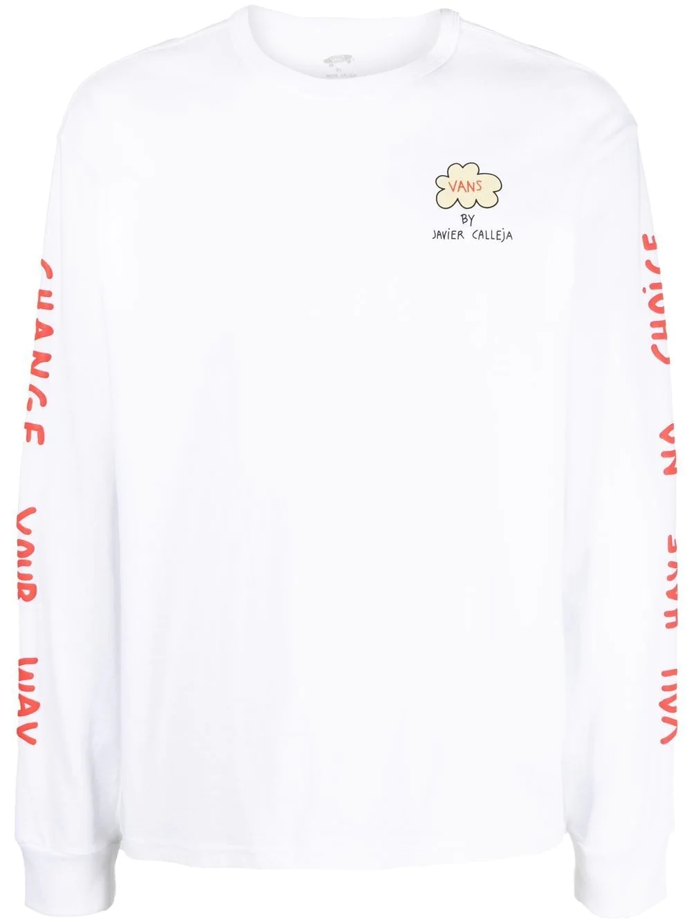 logo long-sleeve top - 1