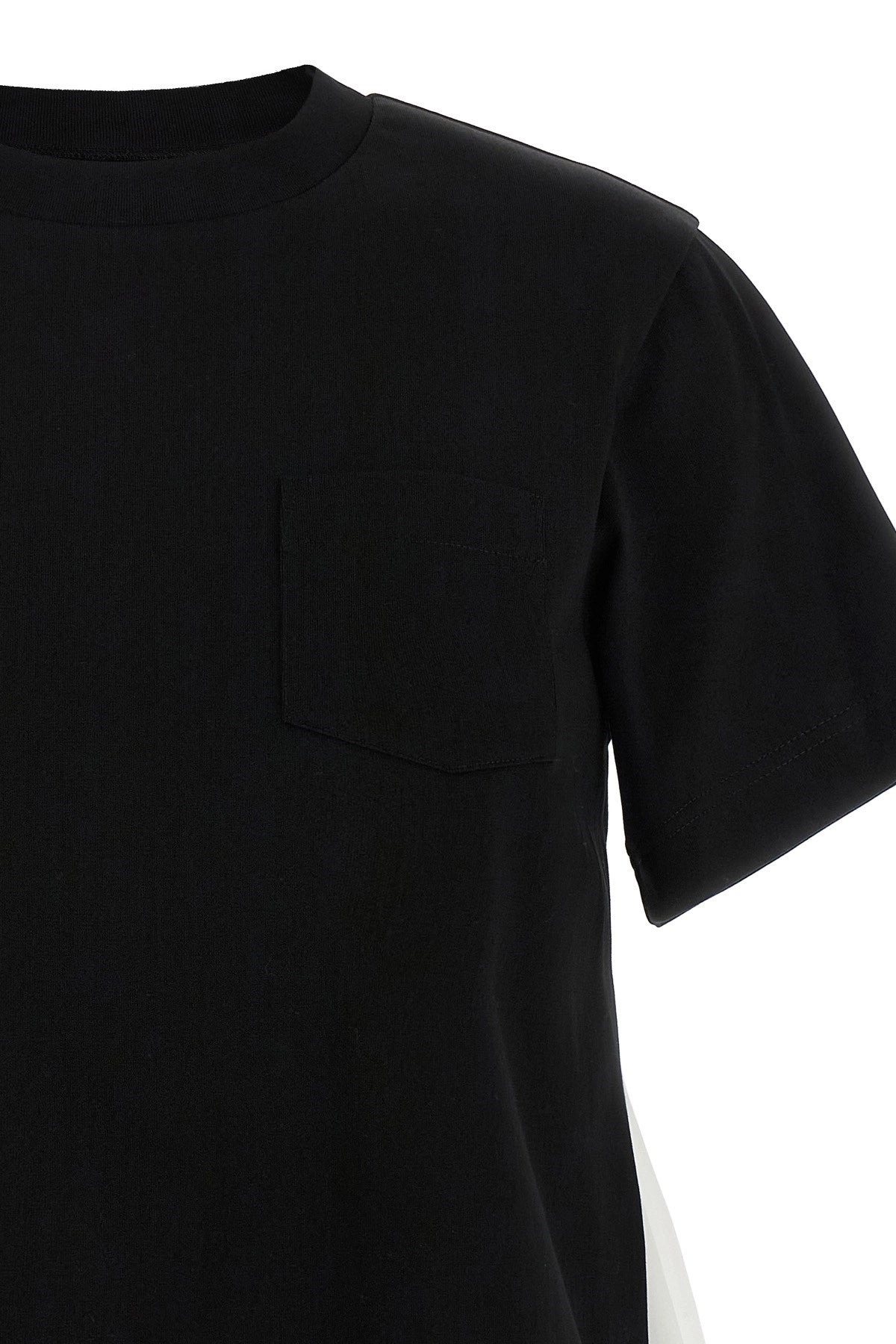 Sacai Women Double Layer T-Shirt - 3