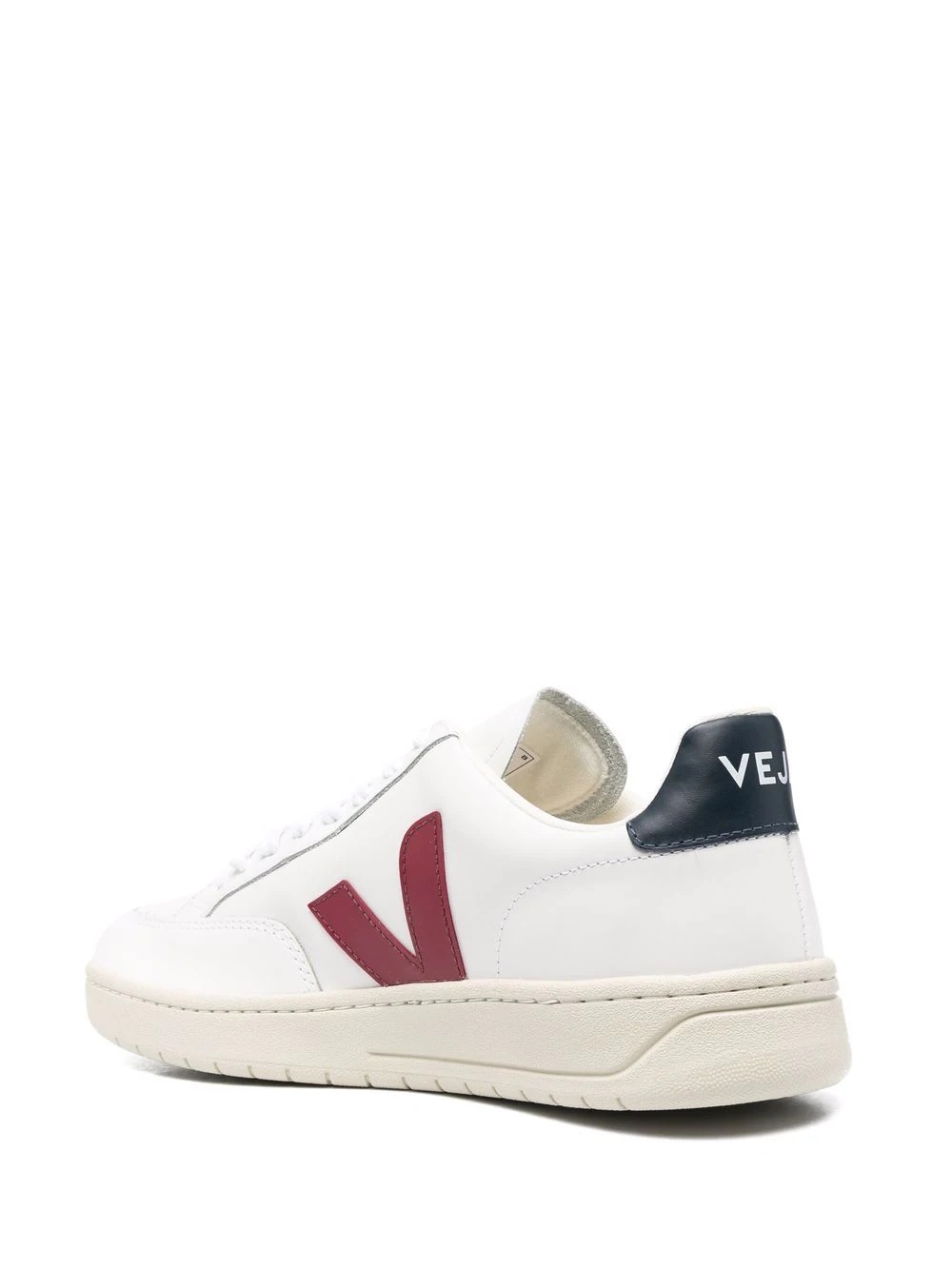 V-12 panelled lace-up sneakers - 3