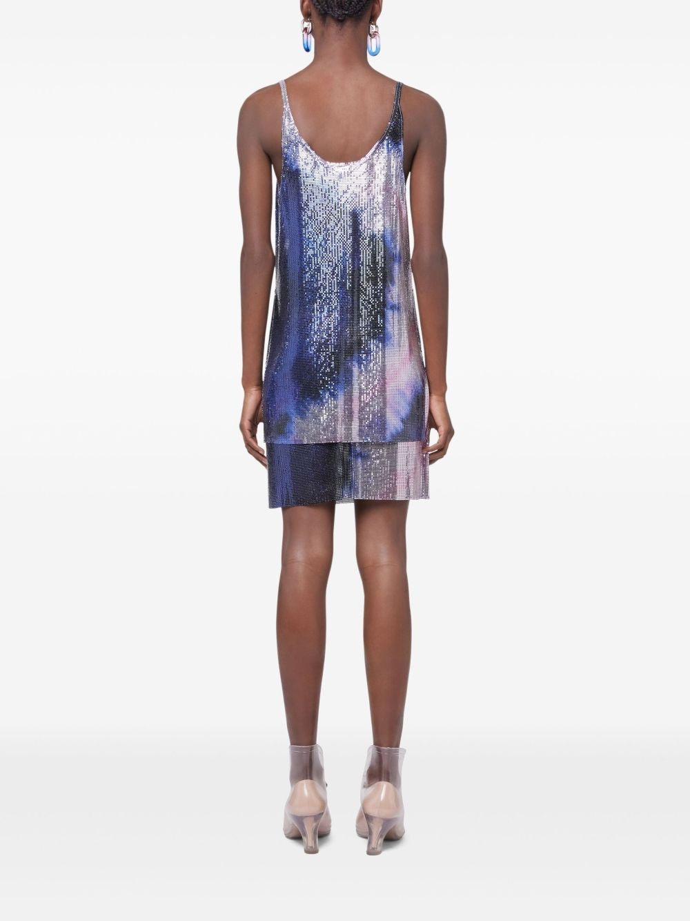 printed mesh tank top - 4