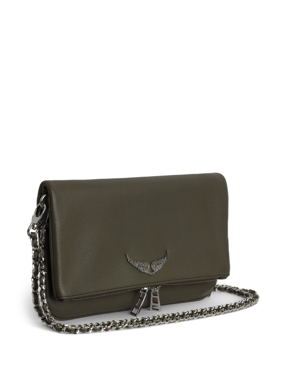 Rocky leather clutch bag - 4
