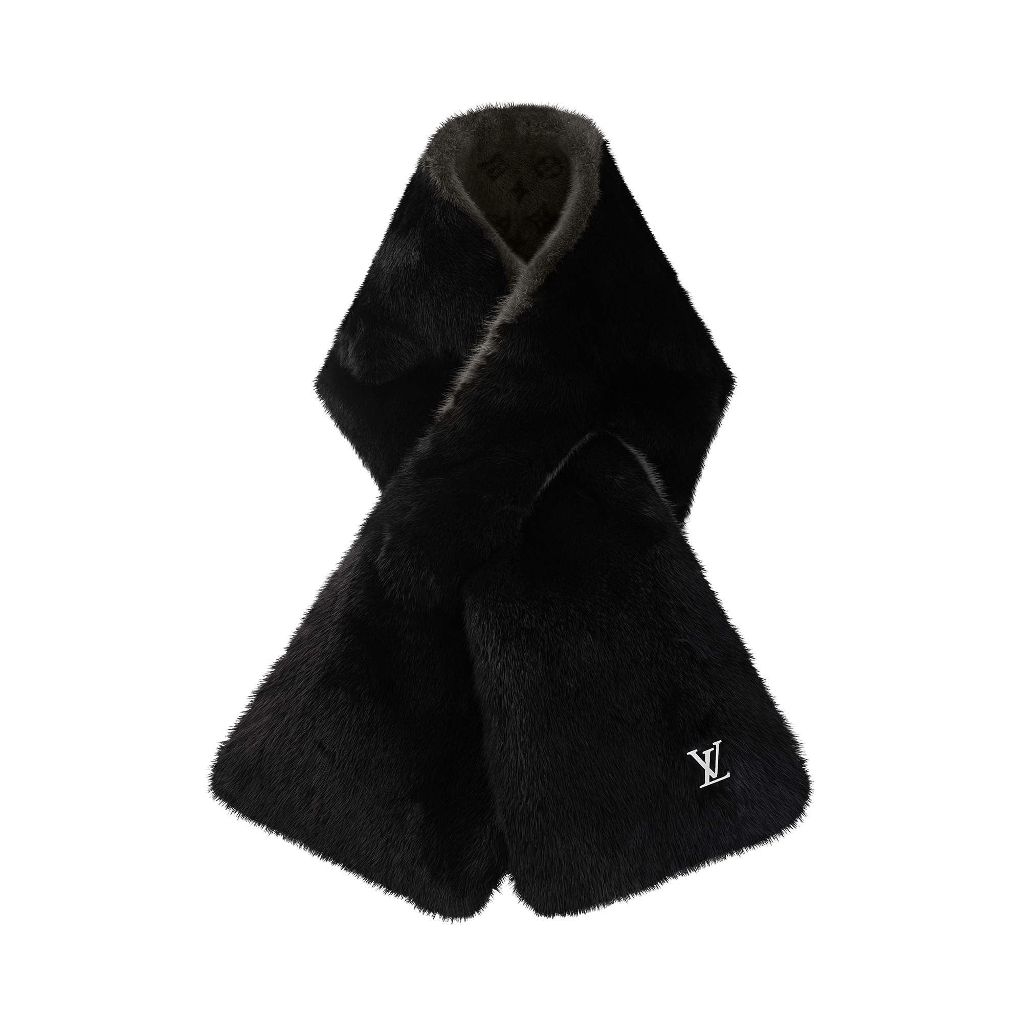 Monogram Reverso Fur Scarf - 5