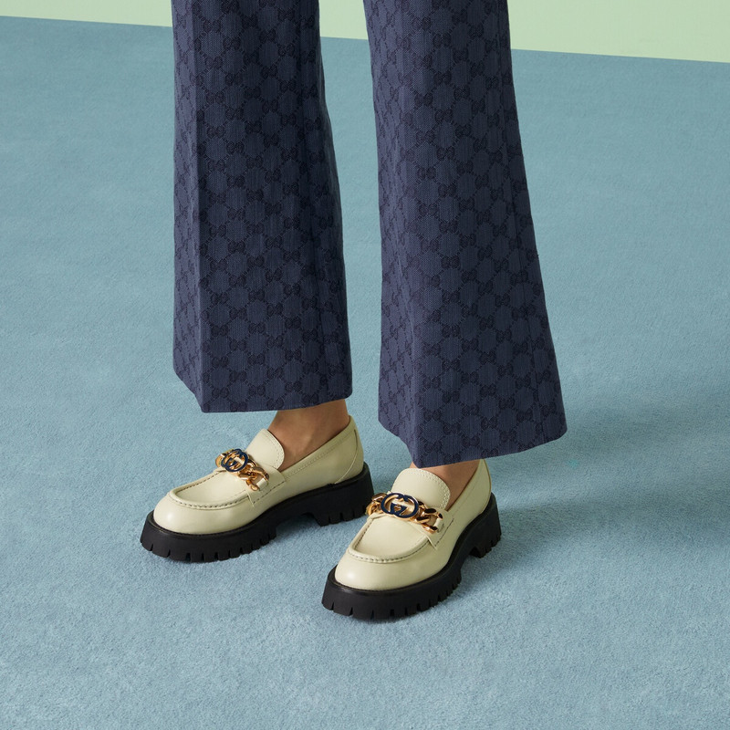 Women's lug sole loafer 3