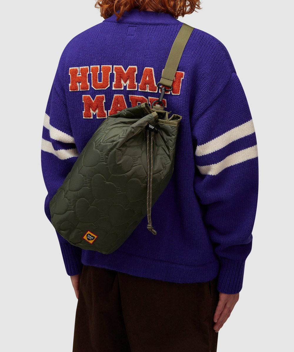 HUMAN MADE Heart Quilting Shoulder Bag HUMAN MADE HEART QUILTING