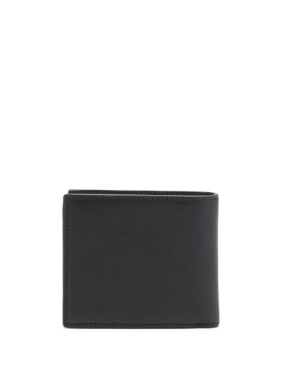 Diesel logo-debossed leather bi-fold wallet outlook