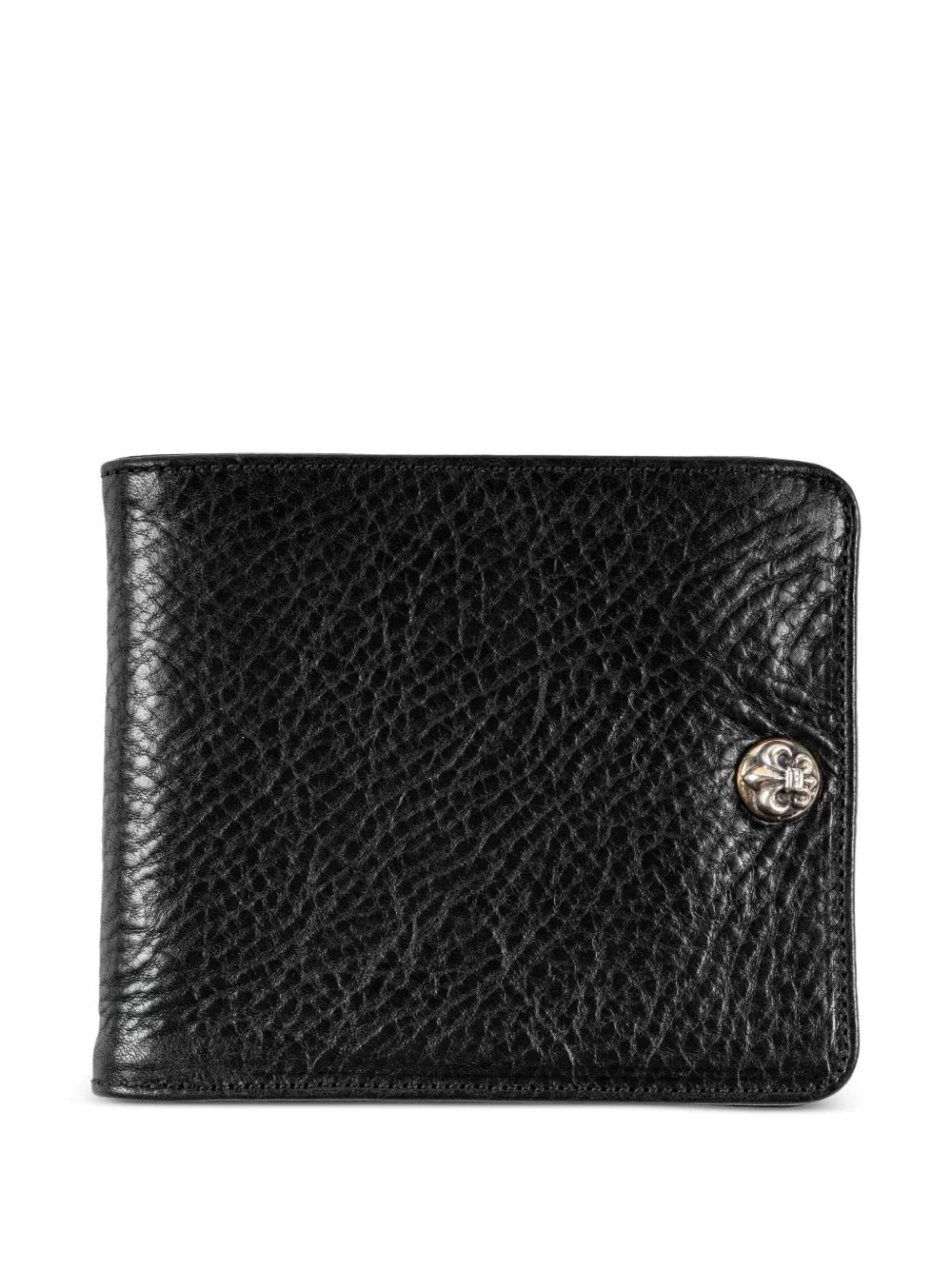 grainy-leather wallet - 1