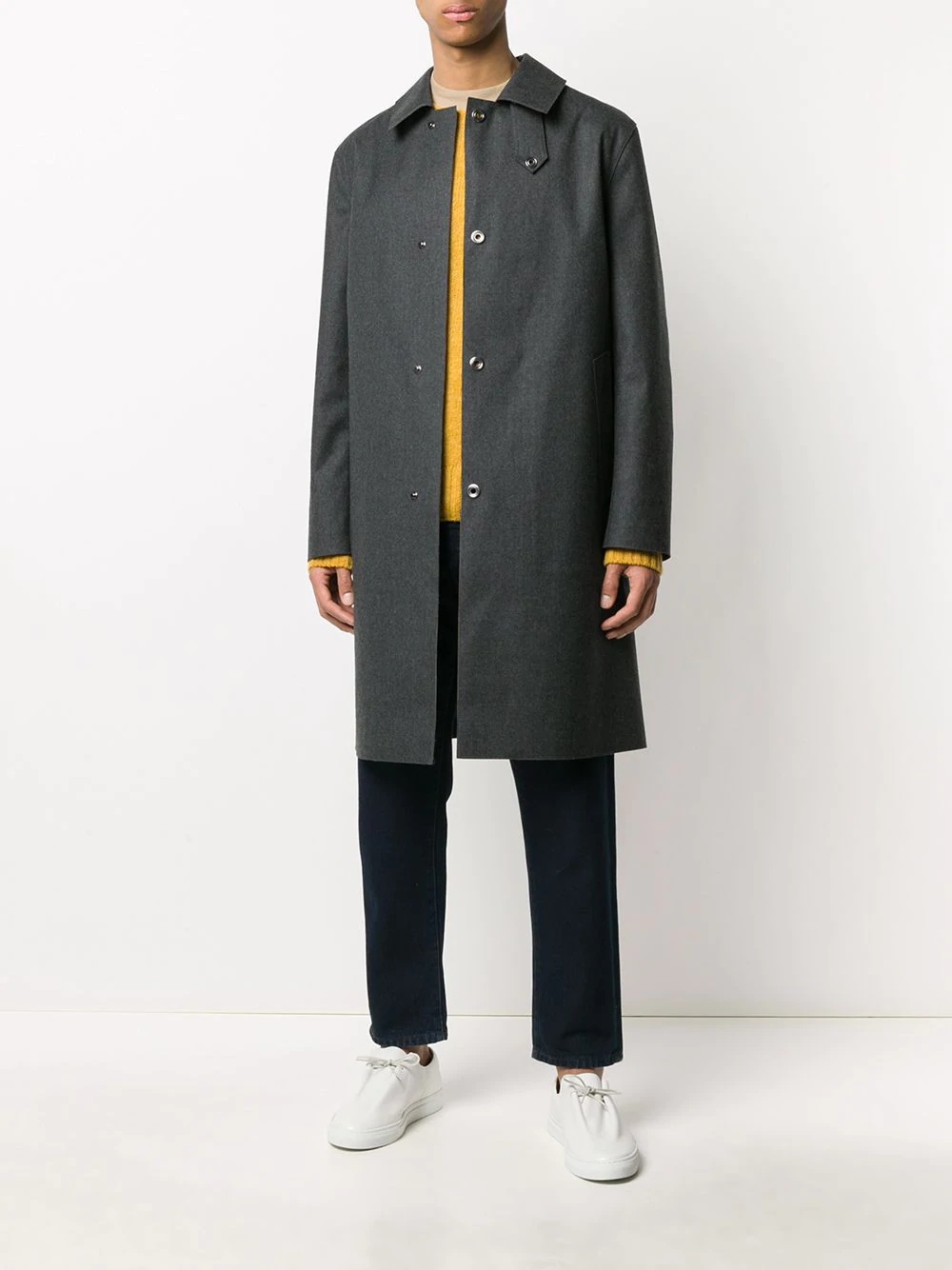 Dunkeld raw edge bonded coat - 2