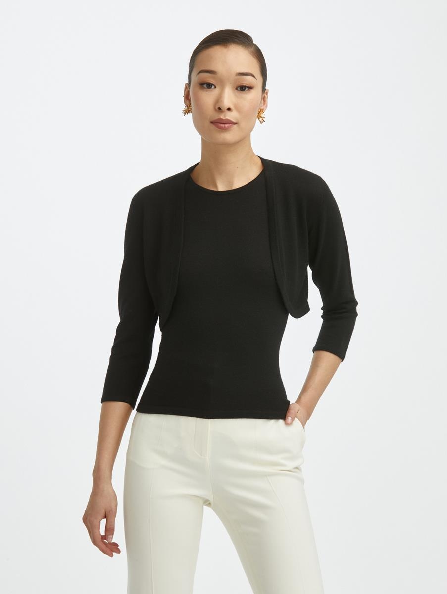 CASHMERE SILK BOLERO - 1