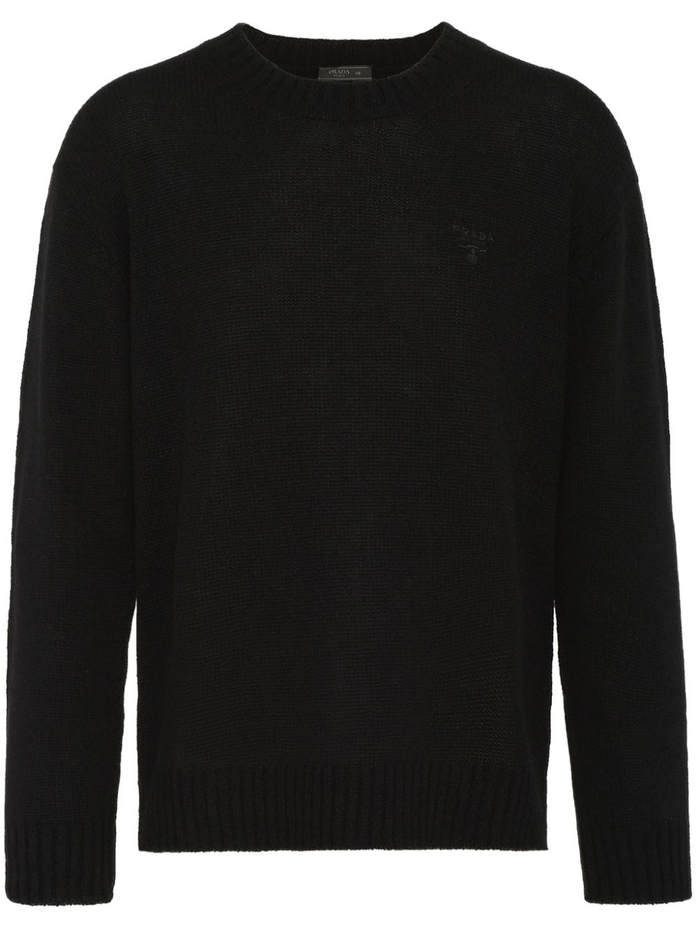 crew-neck cashmere jumper - 1