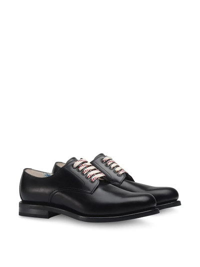 GUCCI Leather lace-up shoe outlook