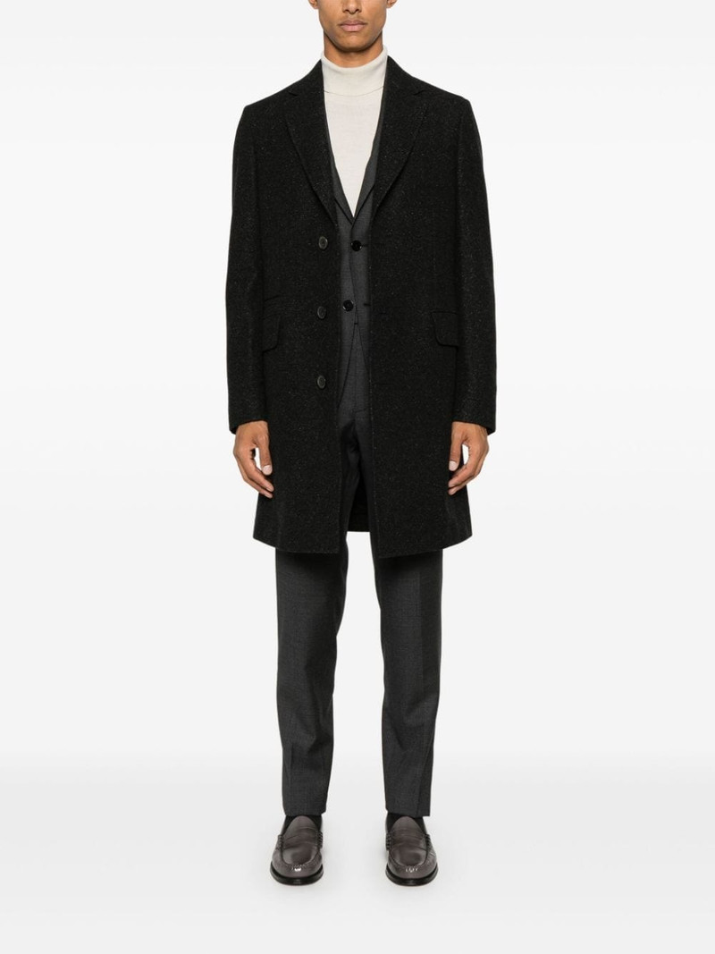 ZEGNA speckled coat outlook
