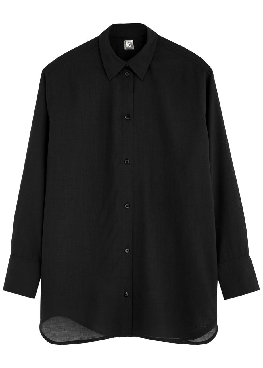 Toteme Wool Voile Shirt - 1