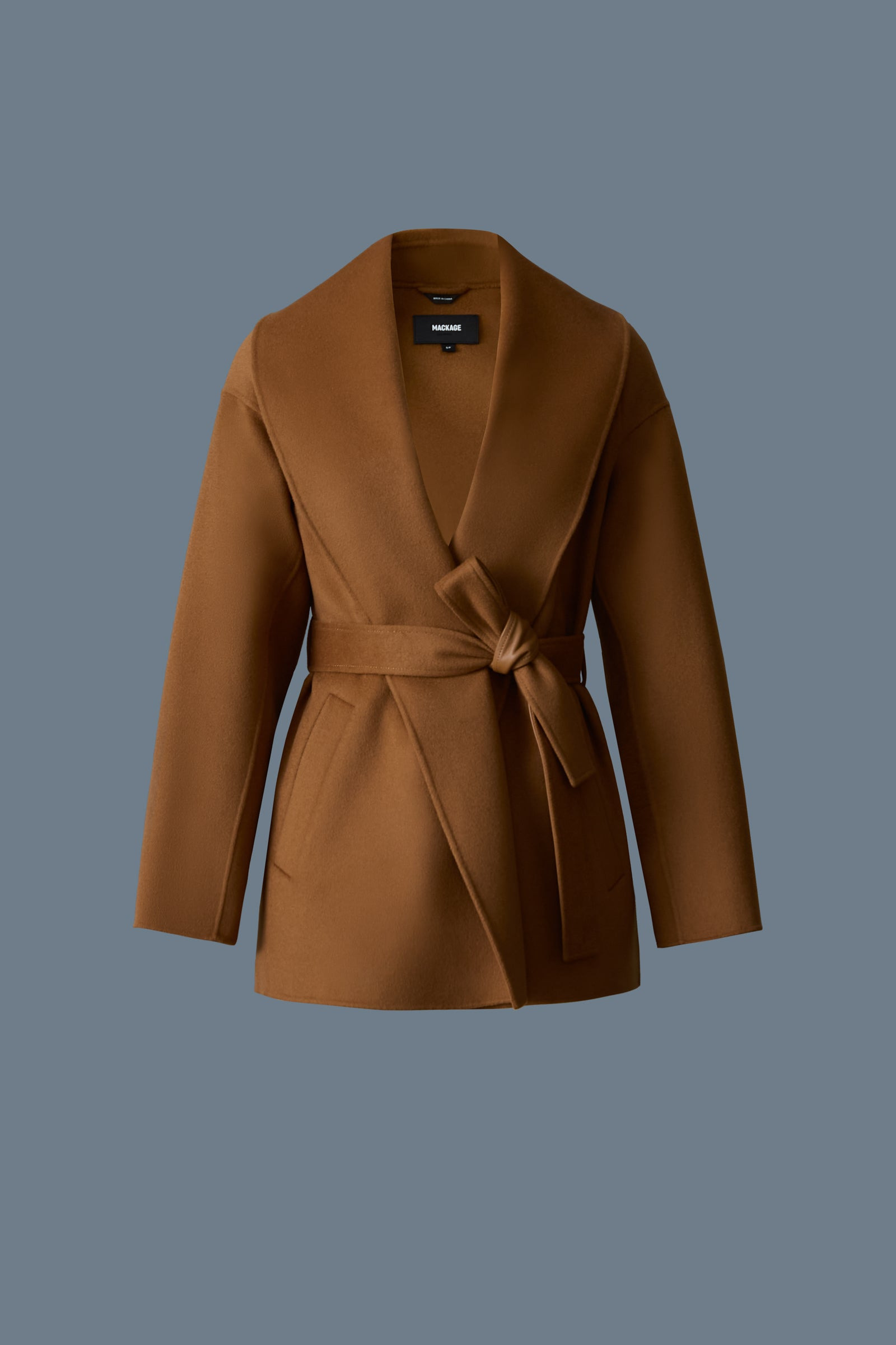 TYRA Double-Face wool robe jacket - 2