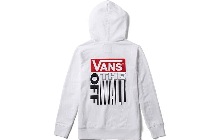 Vans Back Printing Pattern Casual Couple Style White VN0A3QTRWHT - 2