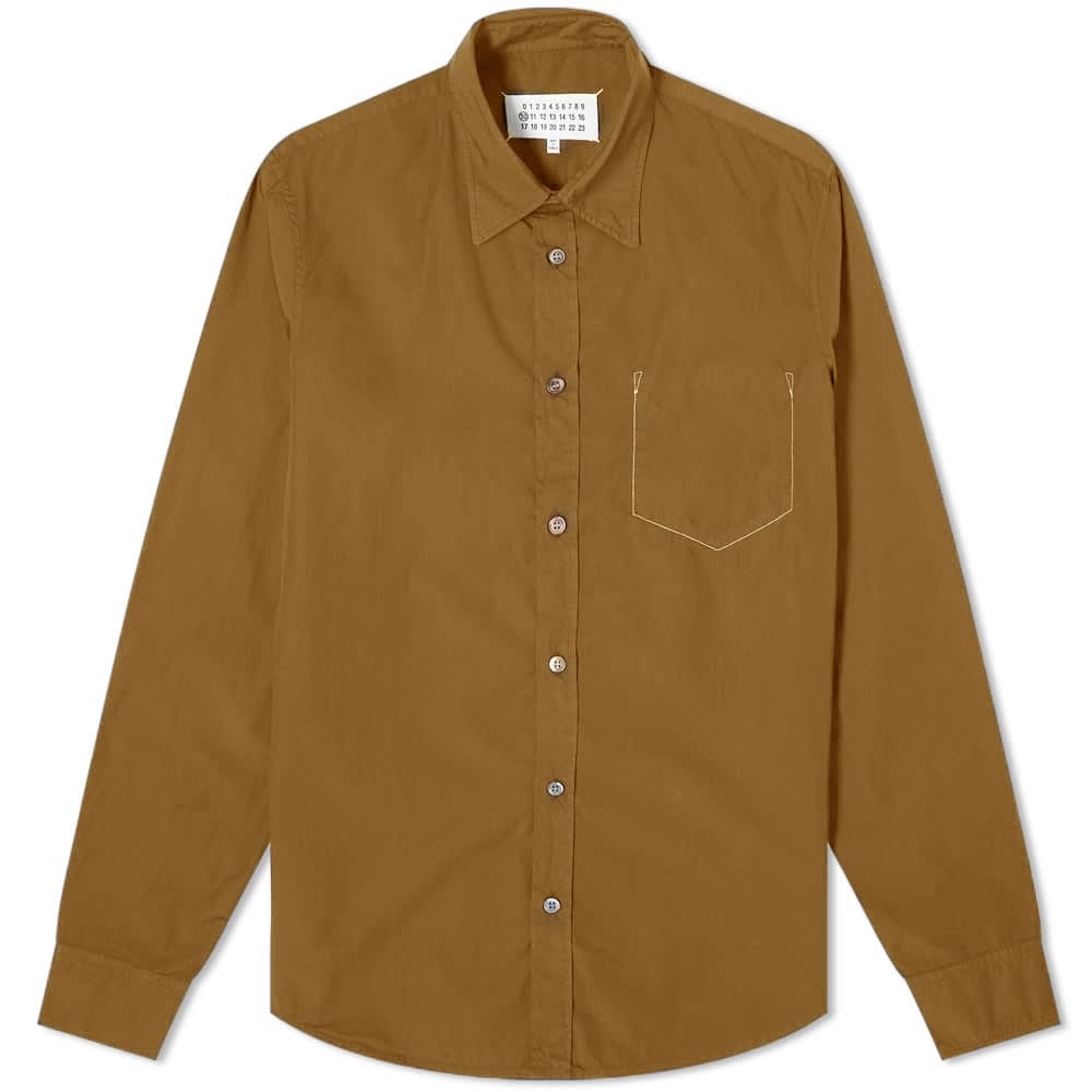 Maison Margiela 10 Ghost Pocket Poplin Shirt - 1