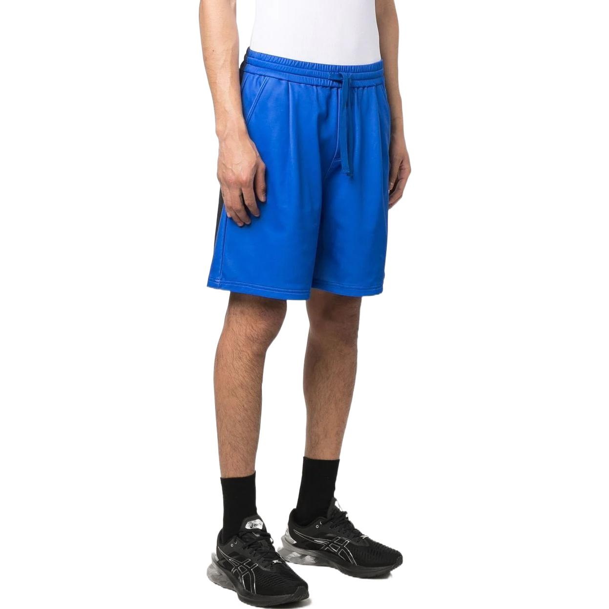 Men's adidas originals Design Drawstring Lacing Straight Shorts Colorblock HC0425 - 4