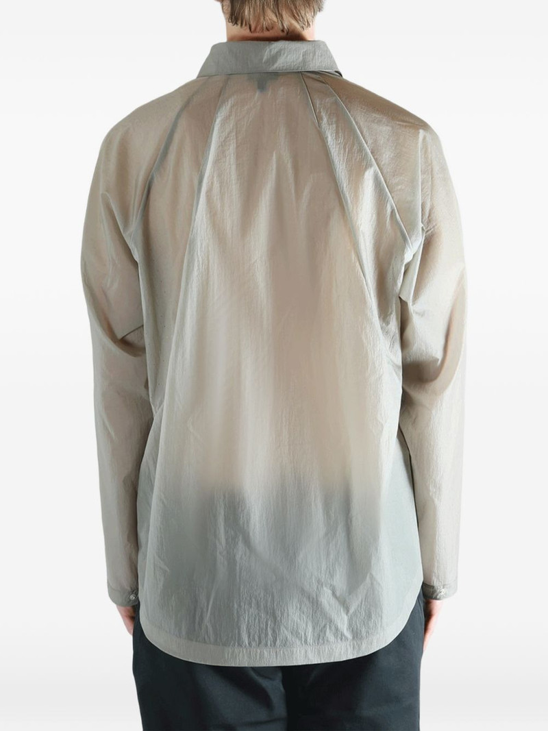 raglan-sleeve sheer shirt 5