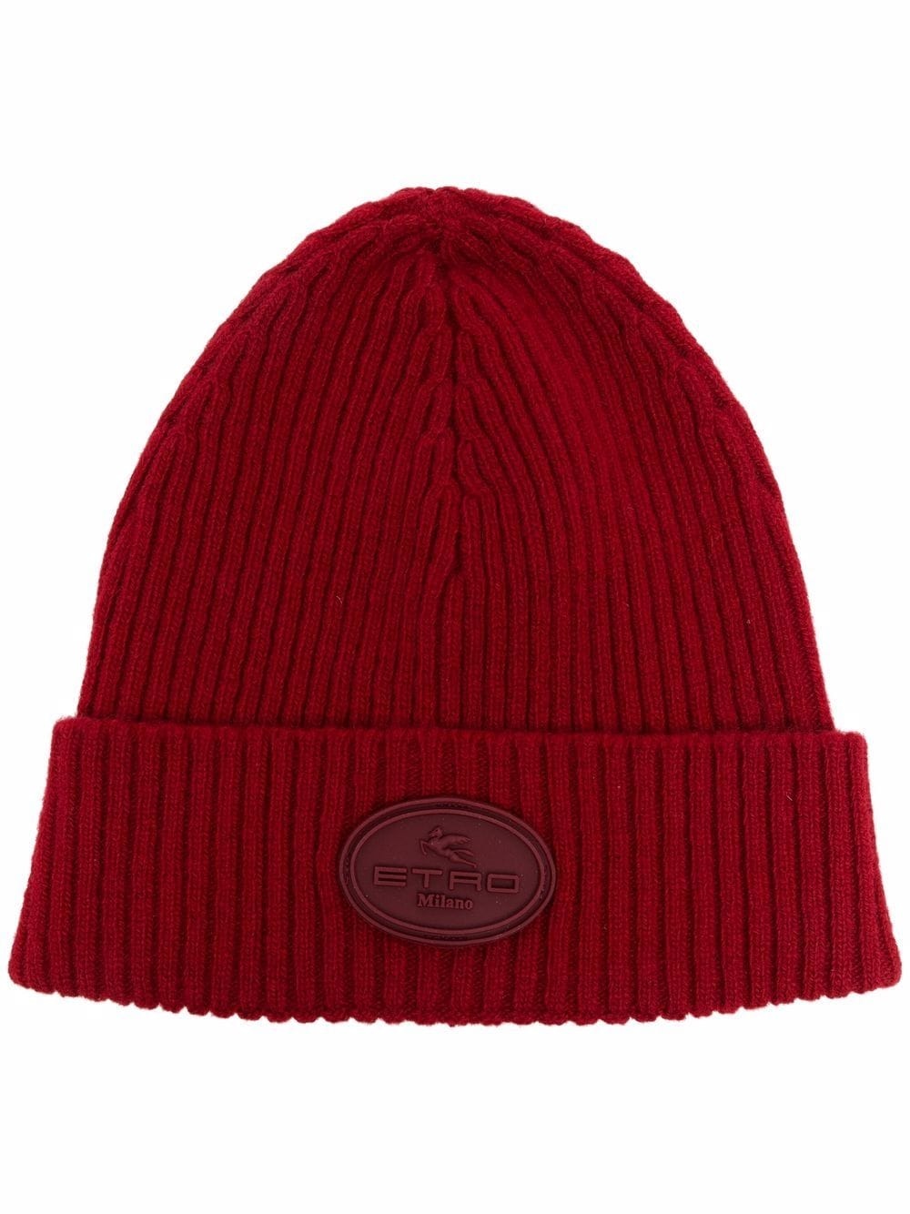 ribbed-knit wool beanie - 1