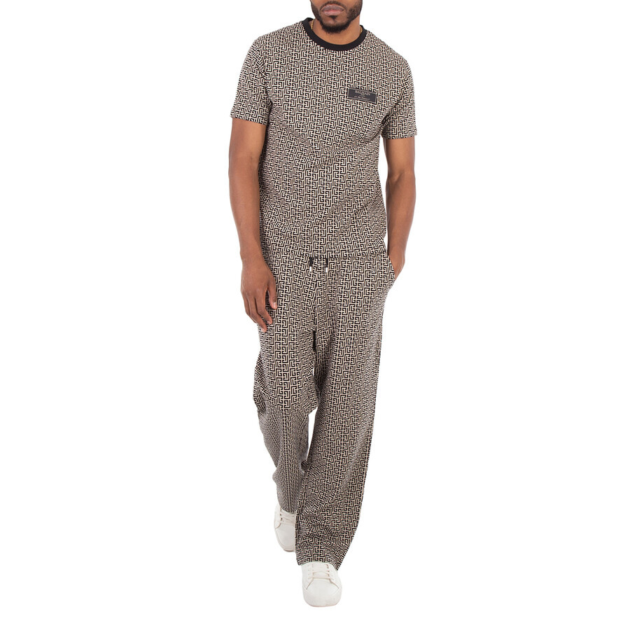 Balmain Monogram Jacquard Trousers - 6
