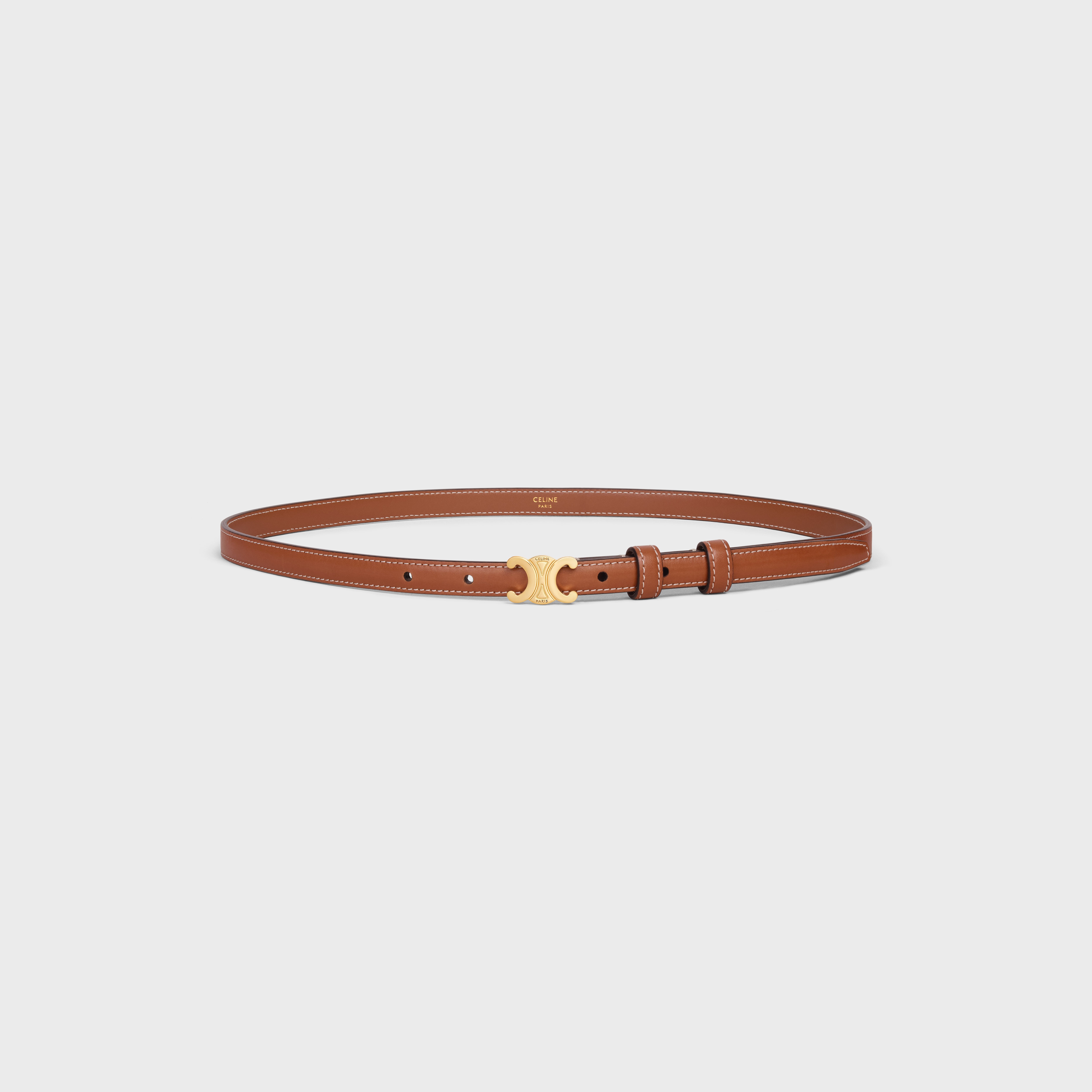 TEEN TRIOMPHE BELT in Natural Calfskin - 3