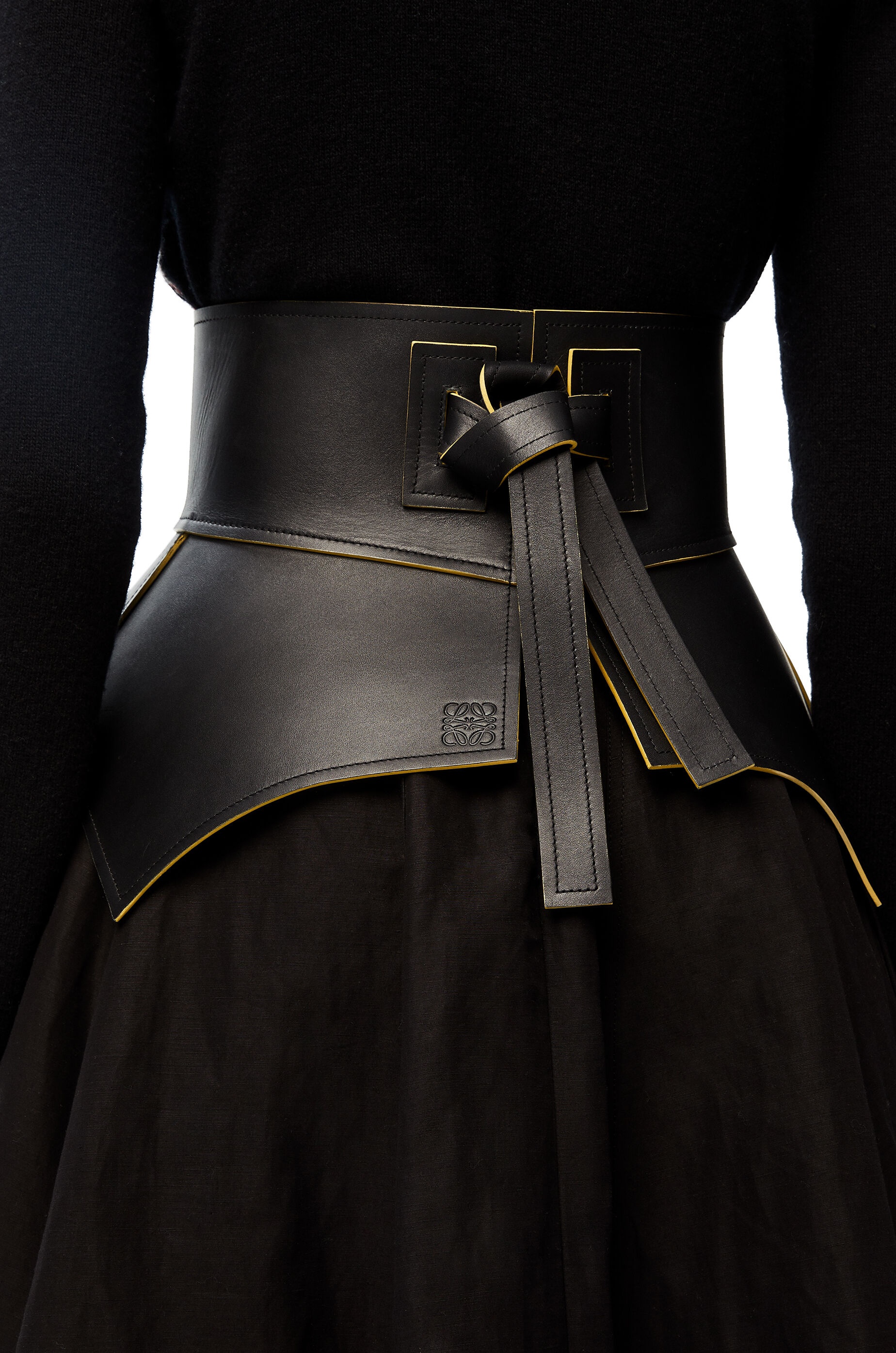 Obi belt in nappa - 4