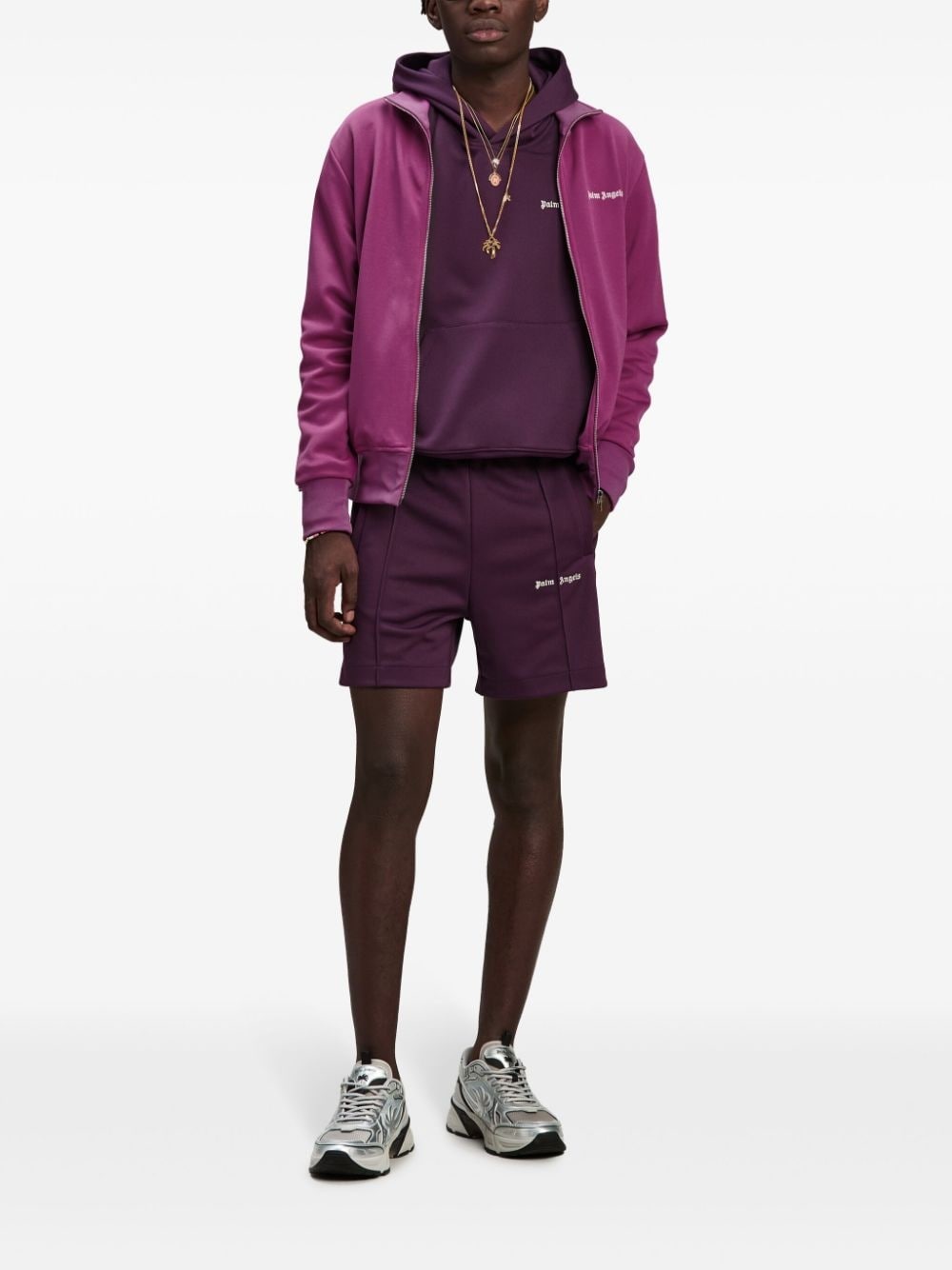 logo-print hoodie - 2