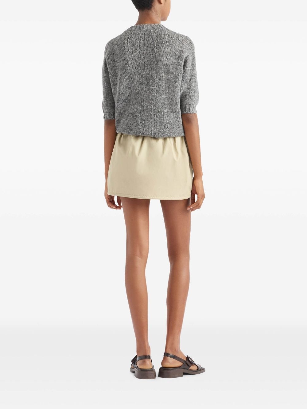 Re-Nylon mini skirt - 3