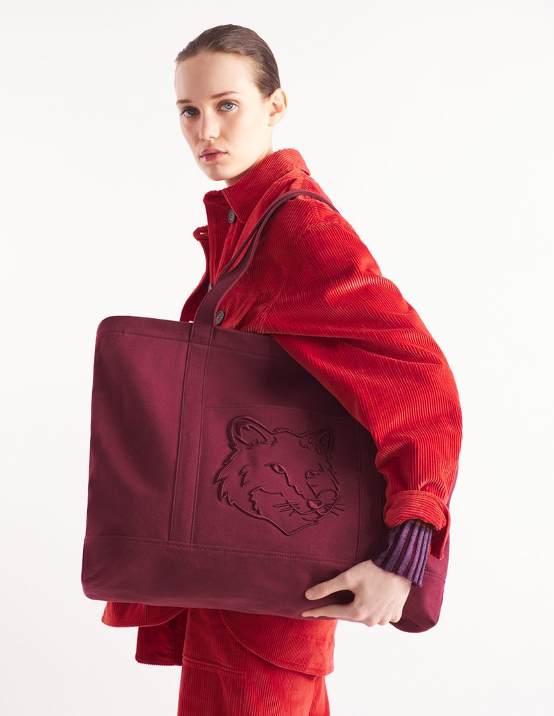 Maison Kitsuné FOX HEAD XL TOTE outlook