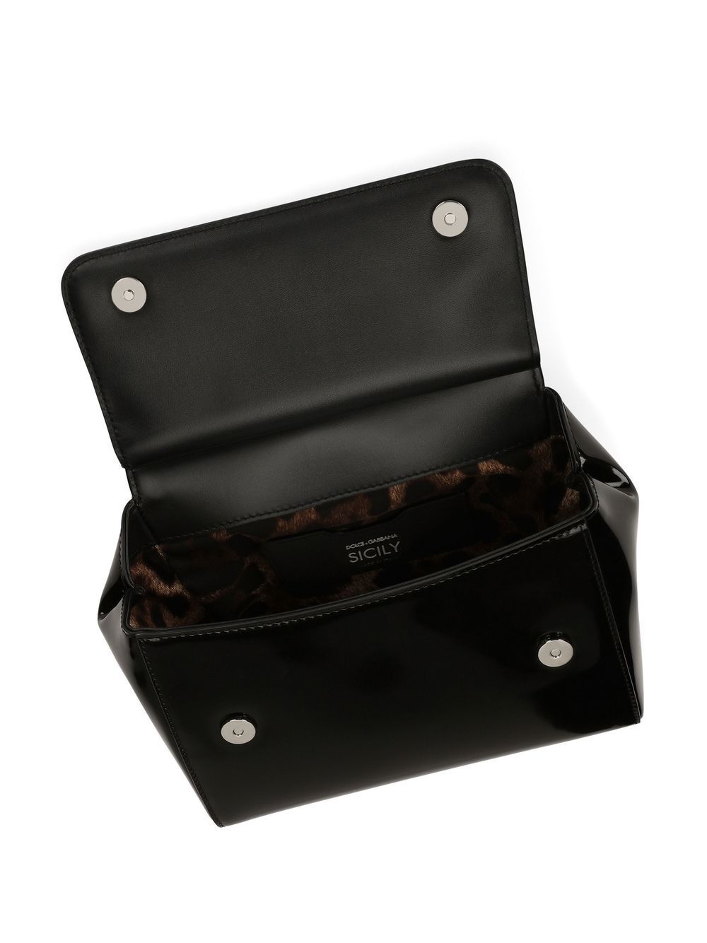 KIM DOLCE&GABBANA Sicily patent bag - 5