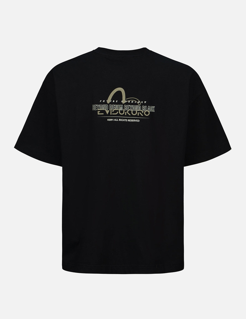 EVISU Branding Embroidery Oversize T-Shirt outlook
