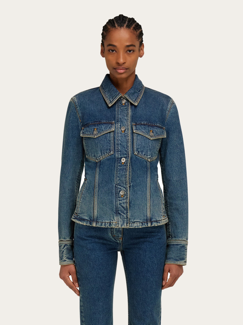 FERRAGAMO Denim jacket outlook