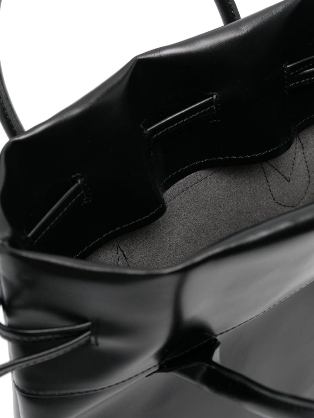 faux-leather tote bag - 5