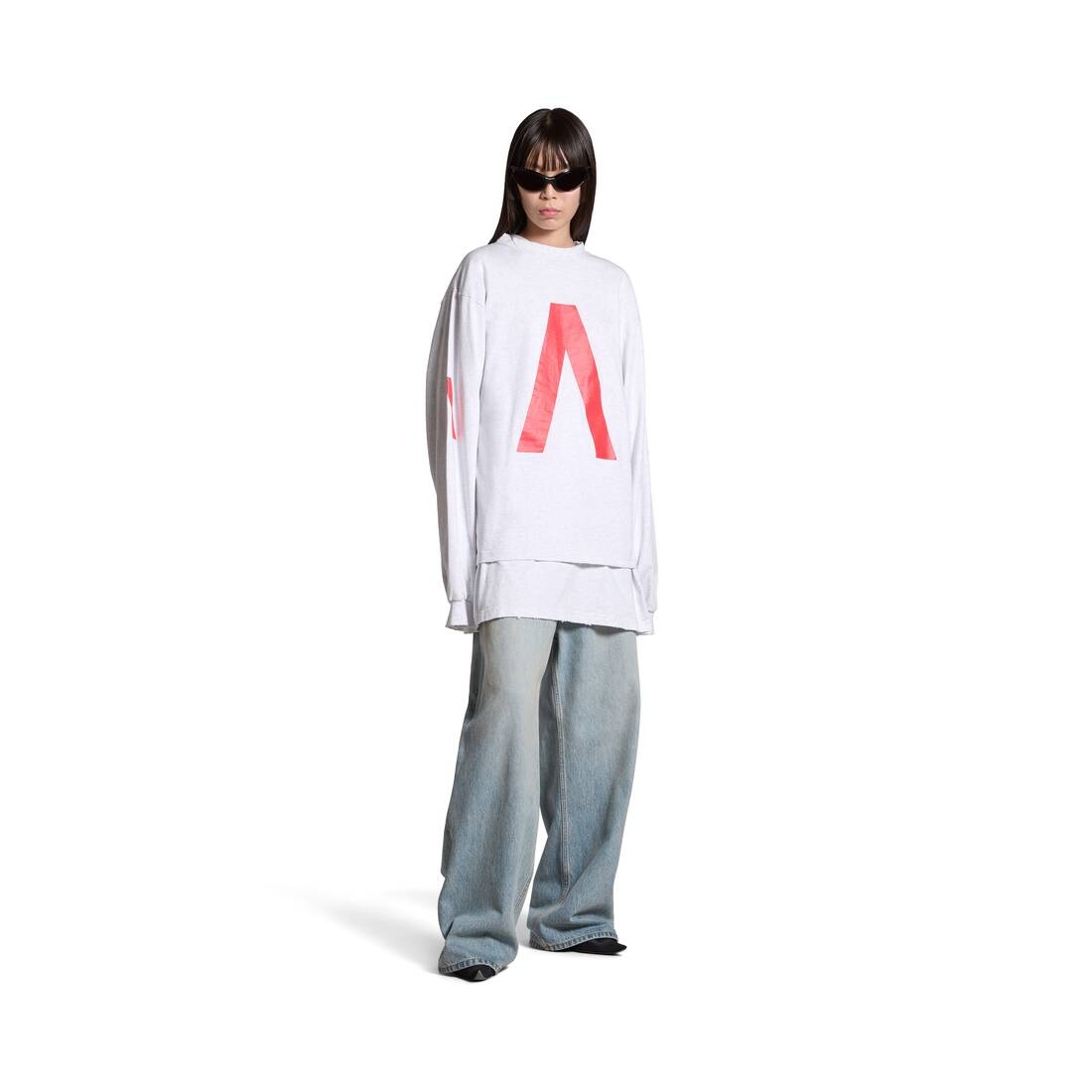 Top League Baggy Sweatpants in White