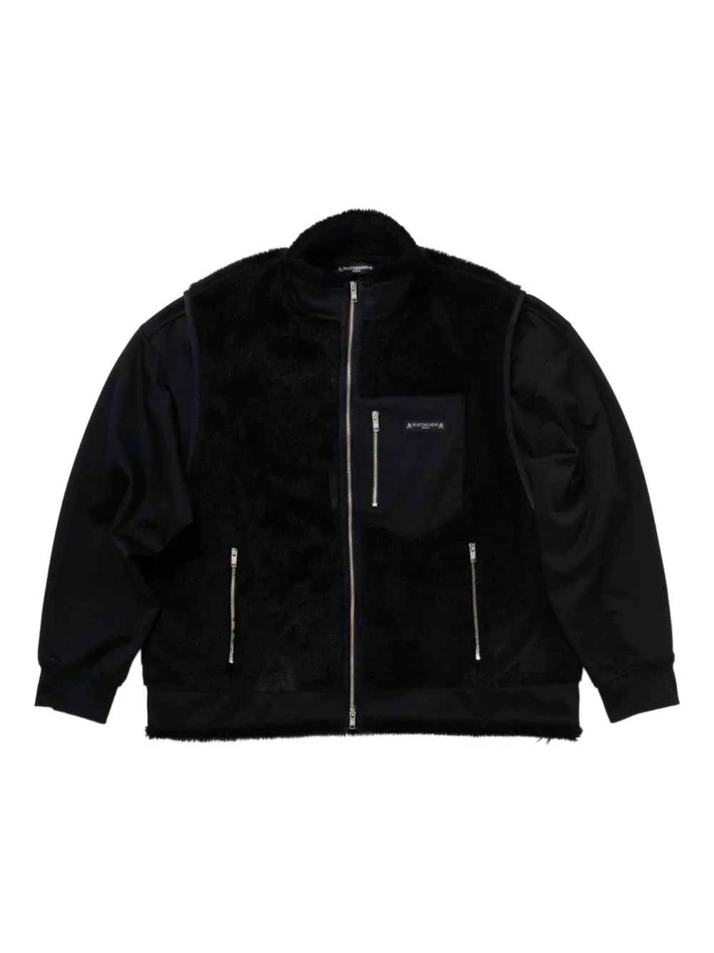 MASTERMIND WORLD Layered Sherpa Jacket - 1