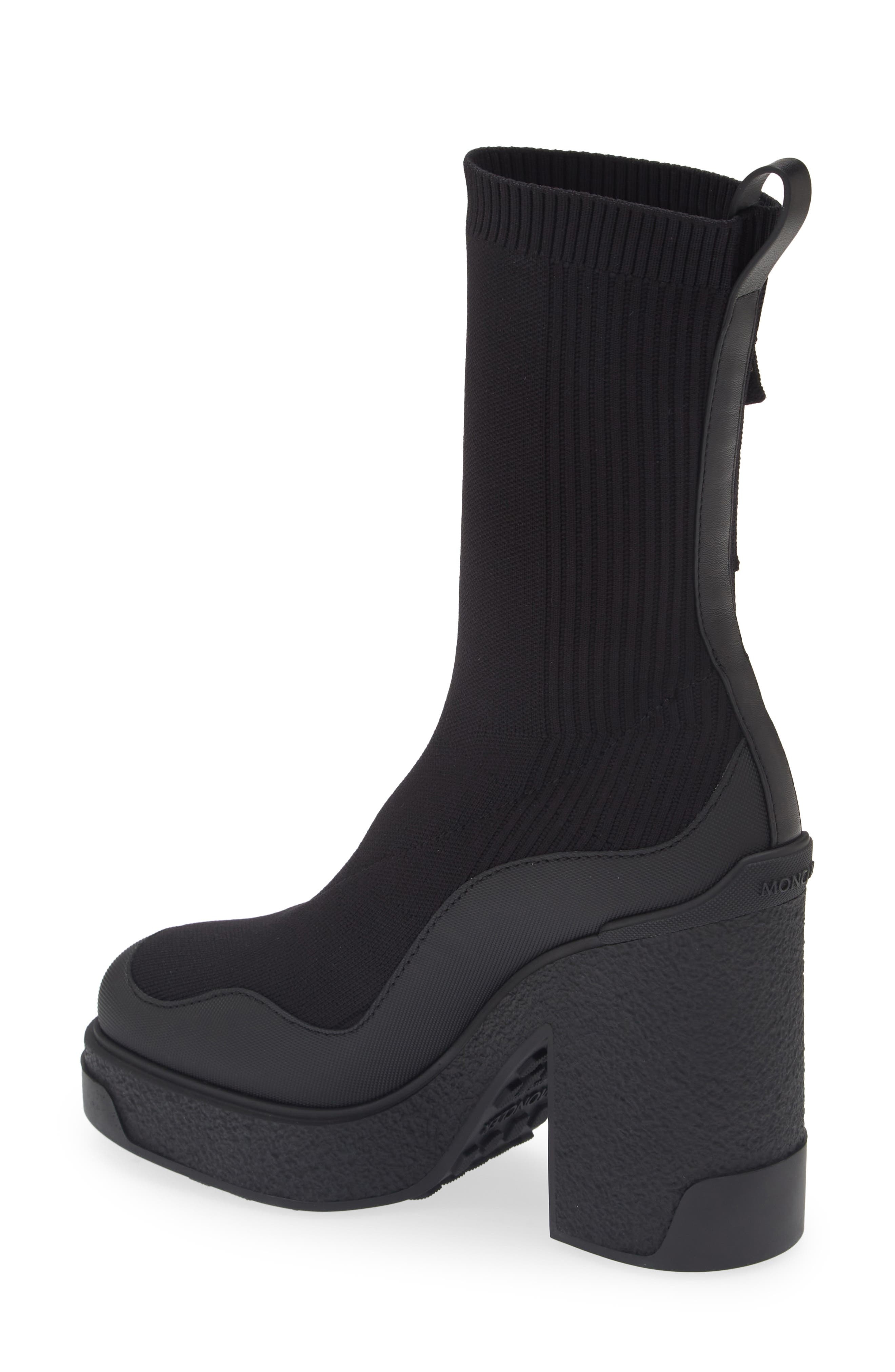 Moncler Splora Pocket Sock Bootie in Black at Nordstrom - 2