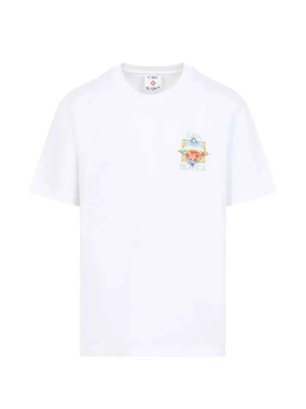 Casablanca Men Floral T-Shirt - 1