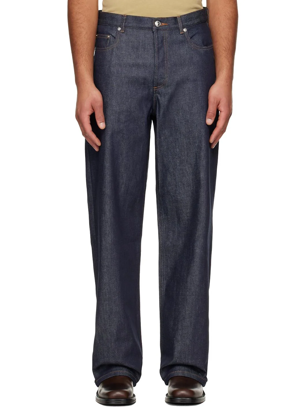 Navy Aaron Jeans - 1