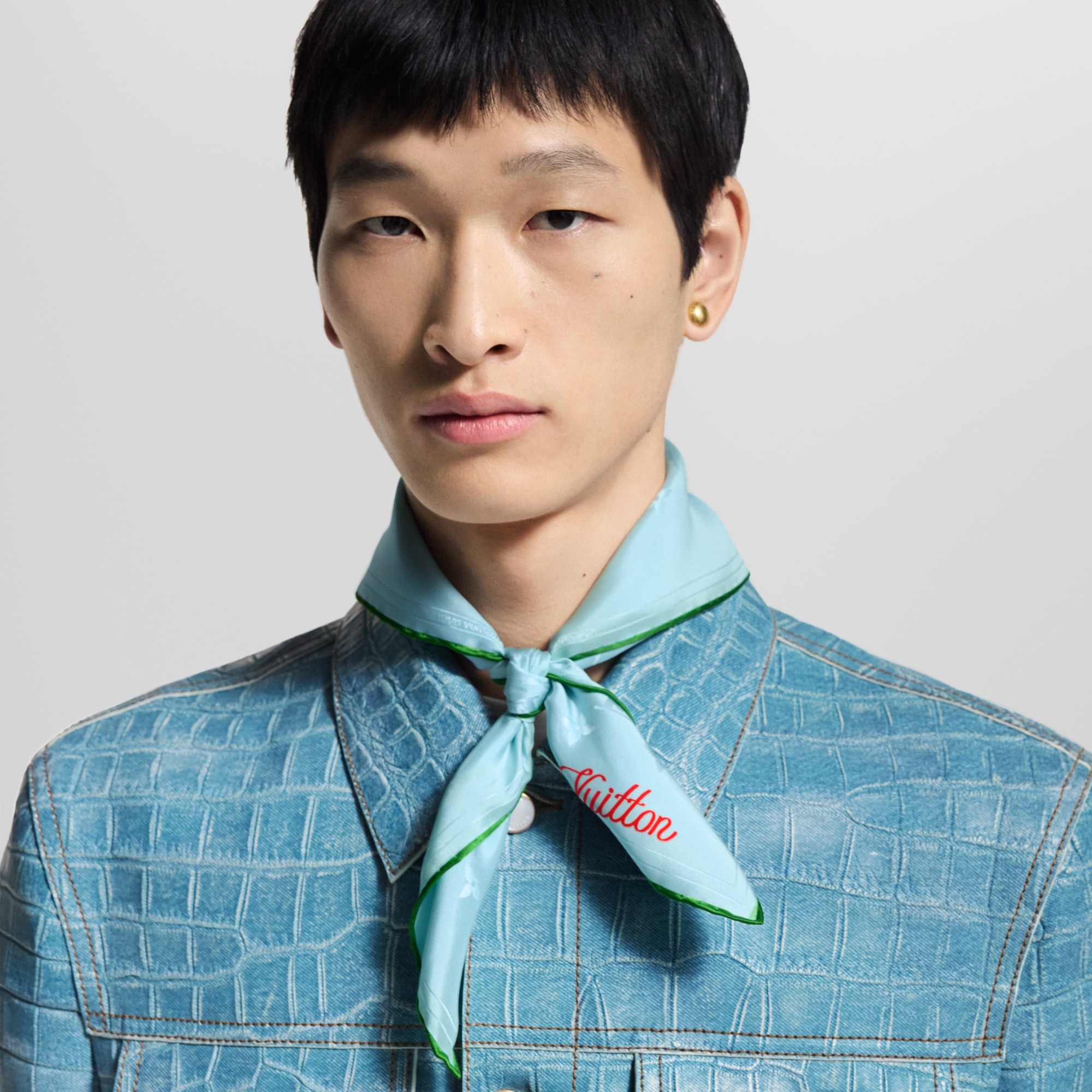 LV City Stamp Bandana - 4