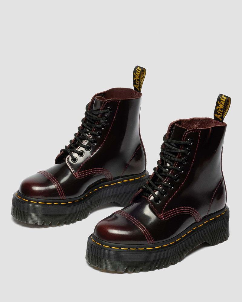 Dr. Martens Sinclair Women's Arcadia Leather Platform Boots outlook