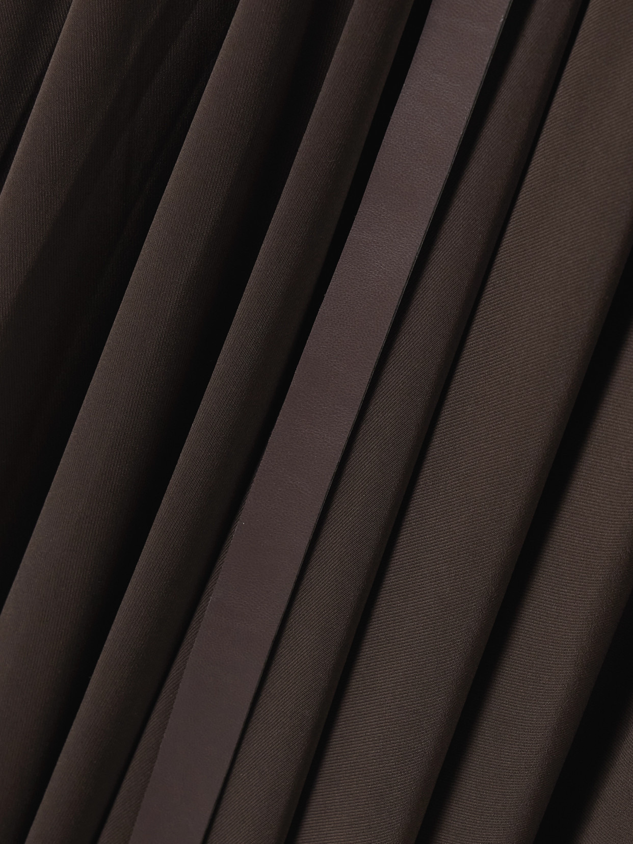 Belted Stretch-jersey Turtleneck Midi Dress - 4