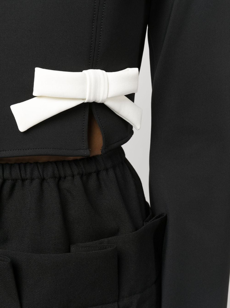 bow-detail cropped top 5
