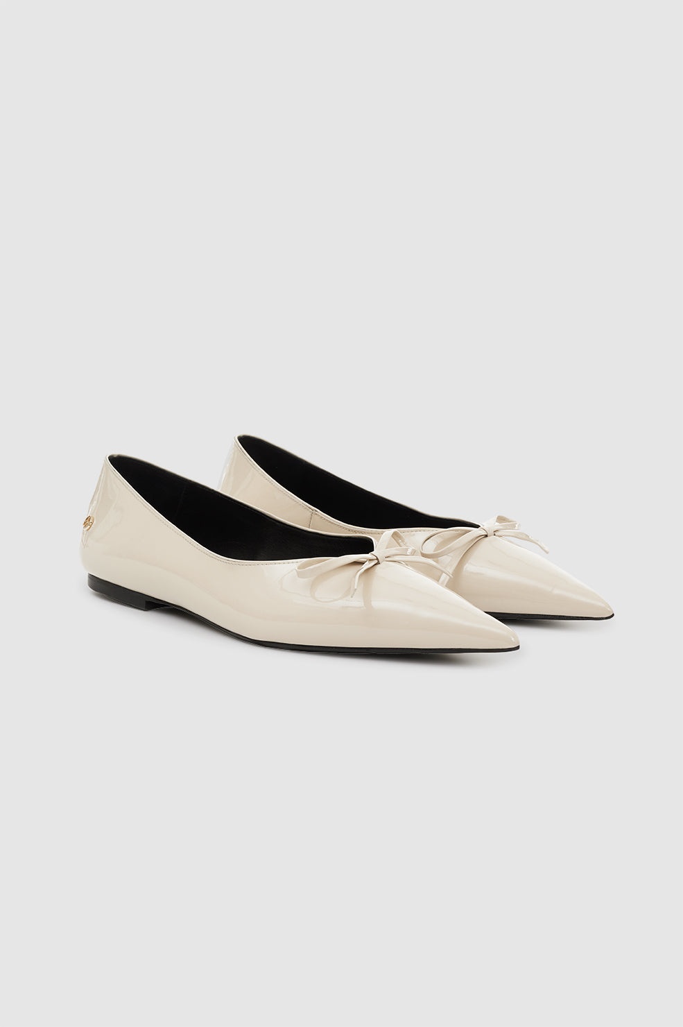 Hilda Flats - Bone Patent - 4